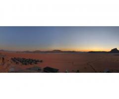 Help us in the beautiful desert of Wadi Rum