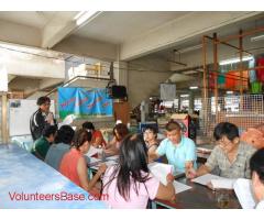 Teaching English Language conversation for local people in Thailand