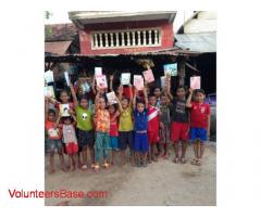 We need volunteers for teaching English in takeo Province, Cambodia