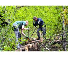 Iceland Trailteam volunteers