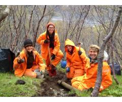 Iceland Trailteam volunteers