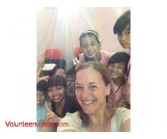 Help out and share cultures at our English School in Thủ Đức district, Ho Chi Minh city, Vietna