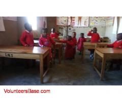 Help needed from volunteer teachers to teach in preschool at Matai in Kalambo, Rukwa-TANZANIA.