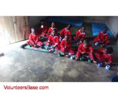 Help needed from volunteer teachers to teach in preschool at Matai in Kalambo, Rukwa-TANZANIA.