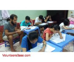 Help needed in teaching project in Hanoi, Vietnam