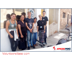 APRODE PERU CALLS PERUVIAN AND FOREIGN VOLUNTEERS TO A SOCIO-ECONOMIC STUDY