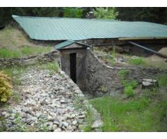 Self sufficient farm next to the Kootenii River