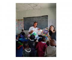 Teaching English to Children and help with our Foundation