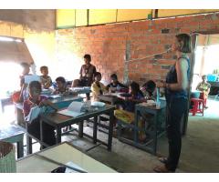 Help the Children in the Rural Area of Takeo to Improve Their English