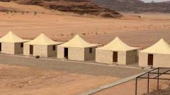 Tourist camp in Wadi Rum, Jordan