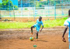 Help in soccer art and dancing classes