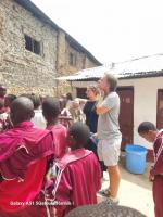 Help at School in Changamwe, Mombasa Kenya.