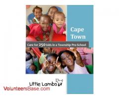 Care for 250 Kids in a Township Daycare in Cape Town