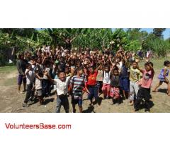 Volunteer Teaching in Cambodia