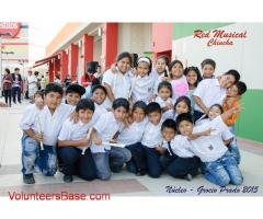 Voluntario por 1 año, Arte para niños! Chincha, Perú
