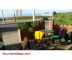 Volunteering in a seaside hotel